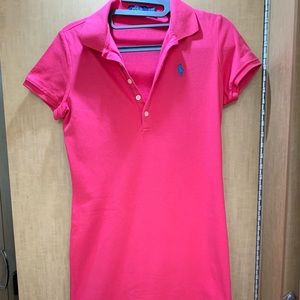 Polo Ralph Lauren Pink shirt dress Size S